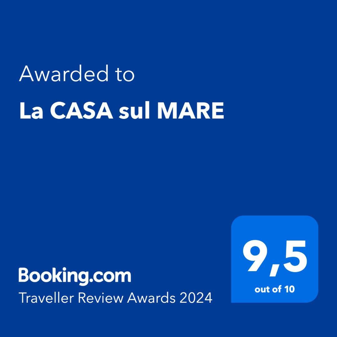 Willa La Casa Sul Mare Agnone Bagni Zewnętrze zdjęcie